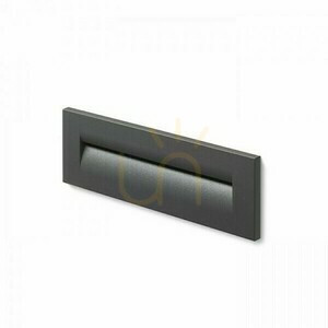 Vestavné nástěnné svítidlo Rendl RASQ R12628 LED 8,5 W antracitové IP65 3000 K small 3