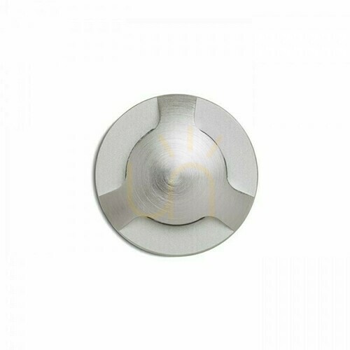 Kontrola Zapuštěné venkovní svítidlo Kick Iii Brushed Aluminum 230 V Led 3 W Ip54 3000 K