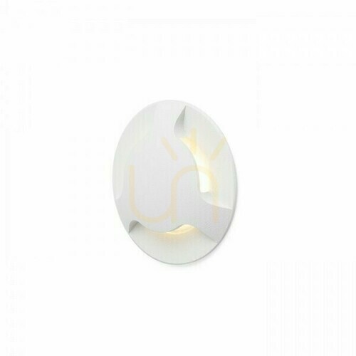 Kontrola Zapuštěné venkovní svítidlo Kick Iii White 230 V Led 3 W Ip54 3000 K