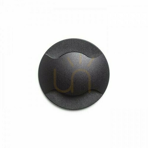 Kontrola Zapuštěné venkovní svítidlo Kick Ii Black 230 V Led 3 W Ip54 3000 K
