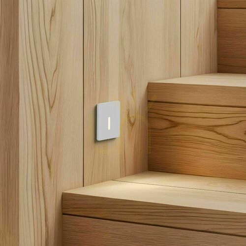 Kontrola Zápustné nástěnné svítidlo Rendl IRIA SQ R12612 bílé LED 3 W 3000 K