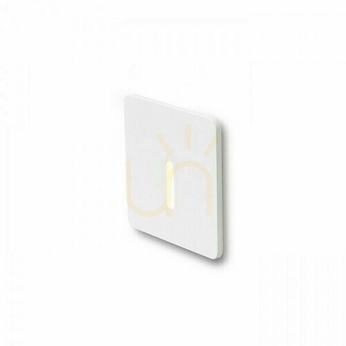 Kontrola Vestavné svítidlo Iria Sq White 230 V Led 3 W 10° 3000 K