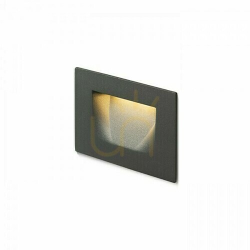 Kontrola Zapuštěné venkovní svítidlo na antracit 230 V Led 3 W Ip54 3000 K