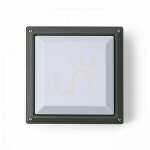 Nástěnné svítidlo Delta 215 Povrchová montáž Antracit 230 V E27 18 W Ip54 small 4