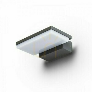 Nástěnné svítidlo Xylo nástěnné svítidlo Antracit 230 V Led 8 W Ip54 3000 K small 3