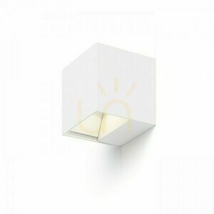 Venkovní nástěnné svítidlo Carre White 230 V Led 2x3 W Ip54 3000 K small 0