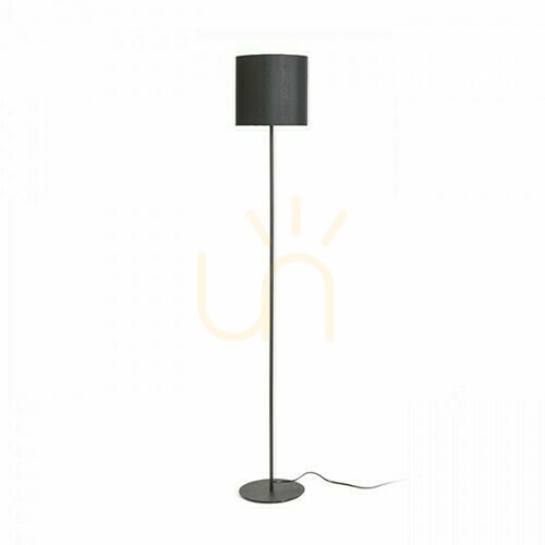 Kontrola Stojací lampa Etesian černá 230 V E27 28 W.