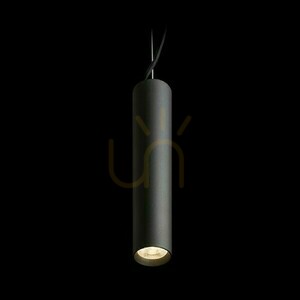 Riga 28 Závěsná lampa černá 230 V Led 6 W 38° 3000 K small 1