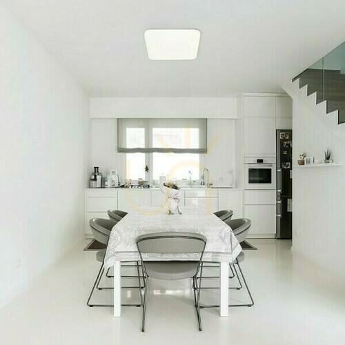 Kontrola Plafond Sempre Sq 63 stropní akrylové mléko 230 V Led 76 W 3000 K