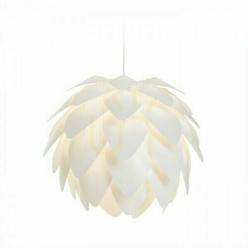 Kontrola Encombre White Pcv závěsná lampa 230 V E27 42 W.