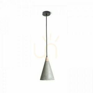 Závěsné svítidlo Rendl HEIDI R12380 z betonu a dřeva, E27, 14,8 cm small 3