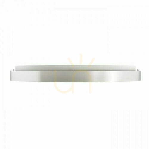Kontrola LED stropní svítidlo Rendl MENSA R 80 z broušeného hliníku, 80 cm, 3000 K
