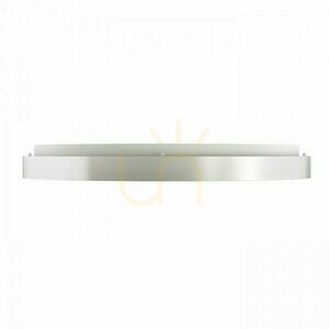 Plafond Mensa R 80 Stropní kartáčovaný hliník 230 V Led W 3000 K small 2