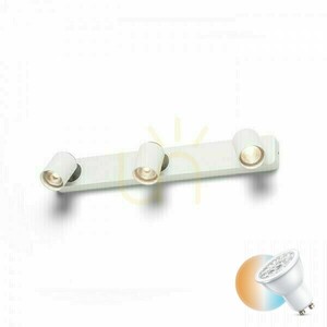 Dugme Iii Lampa pro povrchovou montáž bílá/antracitová 230 V Gu10 3x35 W. small 0