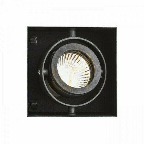 Kontrola Electra I Black 230 V Gu10 50 W vestavné svítidlo.