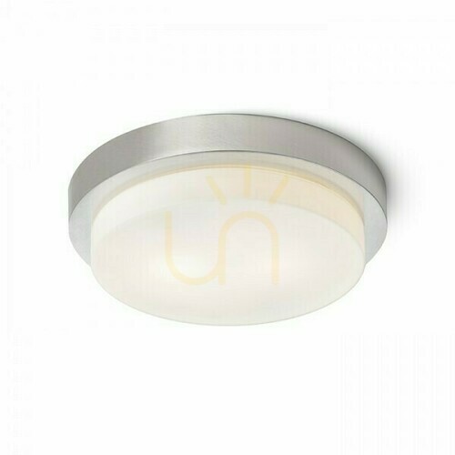 Kontrola Gorra Koupelnové stropní svítidlo Nikl Mat 230 V E14 2x40 W Ip44