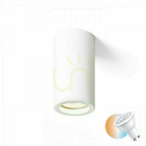 Kontrola Svítidlo Moma stropní bílé 230 V Gu10 35 W.