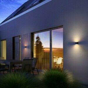 Venkovní nástěnné svítidlo Choix 114 wall Anthracite 230 V Led 2x3 W Ip54 3000 K small 2