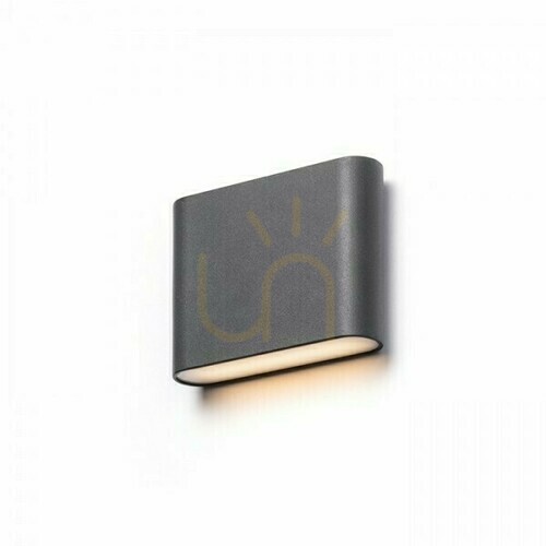 Kontrola Venkovní nástěnné svítidlo Choix 114 wall Anthracite 230 V Led 2x3 W Ip54 3000 K