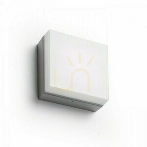 Plafonds Venkovní brýle s povrchovou montáží stříbrná šedá 230 V Led 5 W Ip54 3000 K small 3