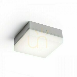 Plafonds Venkovní brýle s povrchovou montáží stříbrná šedá 230 V Led 5 W Ip54 3000 K small 0