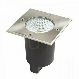 Zapuštěné venkovní svítidlo Rizz Sq 125 nerez 230 V Led 7 W 41° Ip67 3000 K small 3