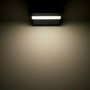Nástěnné svítidlo Virgo nástěnné svítidlo Antracit 230 V Led 9 W Ip65 3000 K small 3