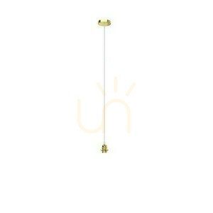 Závěsná sada Elisa bílo-zlatá 230 V E27 LED 15 W small 0