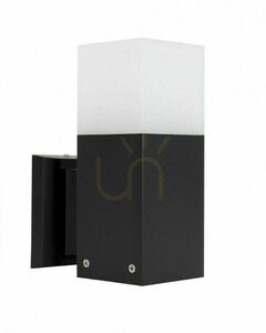 Venkovní nástěnné svítidlo SU-MA CUBE černé 20W CB-K BL small 0