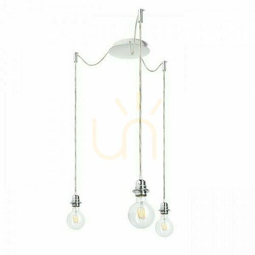 Kontrola Stínidlo, stínidlo Kombix 3 Závěsná sada Chp+Tk+Cho 230 V E27 3x28 W.