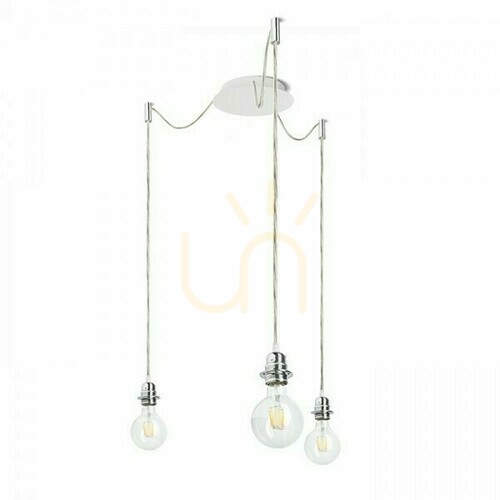 Kontrola Stínidlo, stínidlo Kombix 3 Závěsná sada Bp+Tk+Cho 230 V E27 3x28 W.