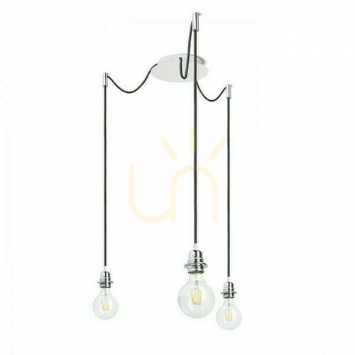 Kontrola Stínidlo, stínidlo Kombix 3 Závěsná sada Bp+Ck+Cho 230 V E27 3x28 W.