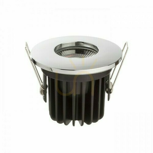 Kontrola Vestavné svítidlo Waterboy R Chrom 230 V LED 10 W 40° IP65 3000 K