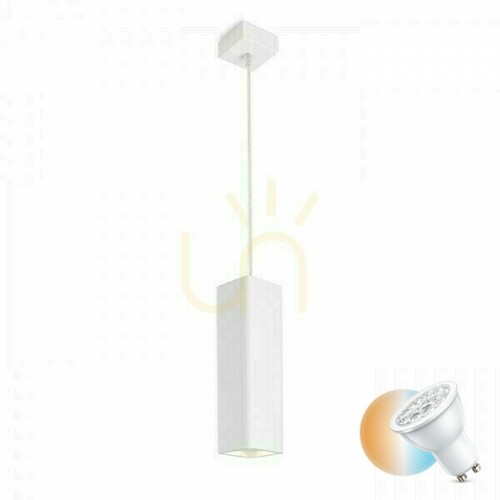 Kontrola Jack Rc Sádrová závěsná lampa 230 V Gu10 35 W.