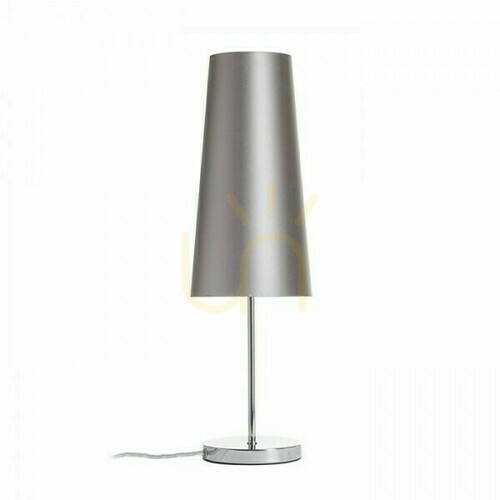 Kontrola Stínidlo, Conny 15/30 Stínidlo stolní lampy Monaco Dove Grey/Silver Pvc Max. 23 W