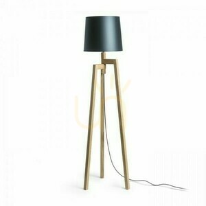 Stínidlo pro stojací lampu CONNY 35/30 Monaco petrolejově modrá / stříbrné PVC E27 max. 23 W small 2