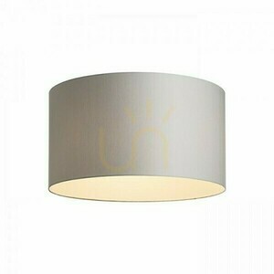 Stínidlo, stínidlo Ron 55/30 Chintz světle šedá/bílá PVC Max. 23 W small 1