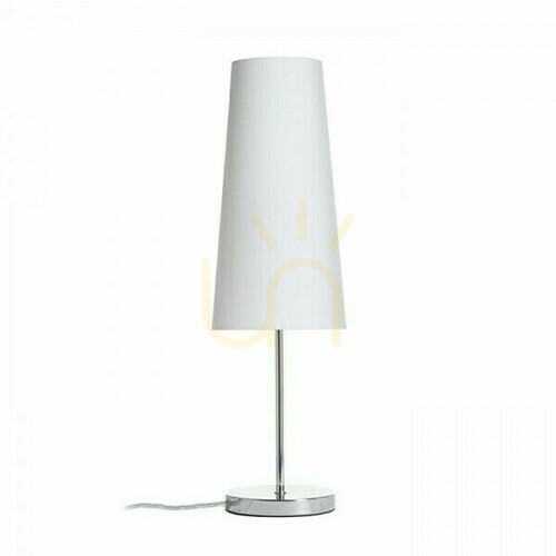 Kontrola Stínidlo na stolní lampu CONNY 15/30 - polycotton bílý / bílé PVC, E27 max. 23 W