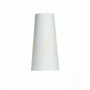 Stínidlo na stolní lampu CONNY 15/30 - polycotton bílý / bílé PVC, E27 max. 23 W small 0