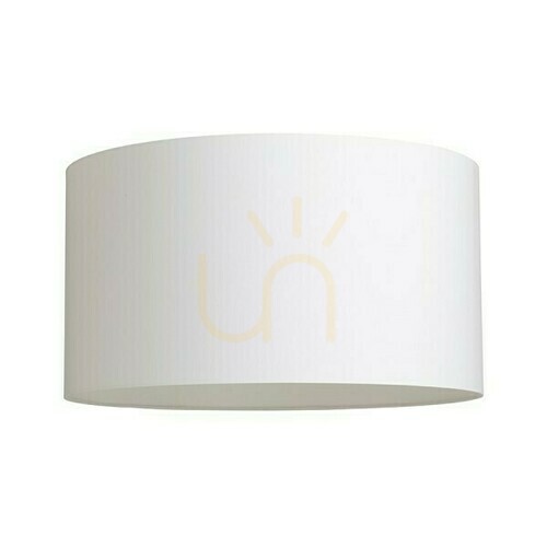 Kontrola Stínidlo na lampu Rendl RON 55/30 polycotton bílý na bílém PVC, E27 max. 23 W, Ø 55 cm