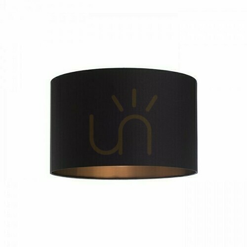 Kontrola Stínidlo, stínítko Ron 40/25 Polycotton Black/Copper Foil Max. 23 W