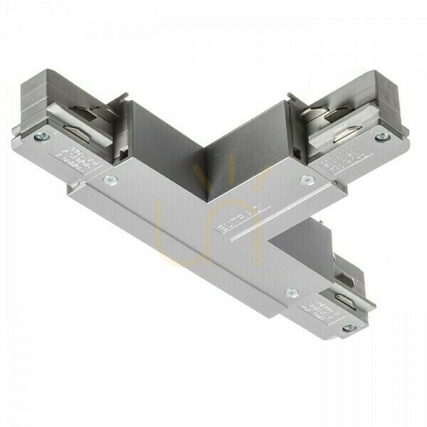 Eutrac Lighting Bus T Switch Right Silver Grey 230 V