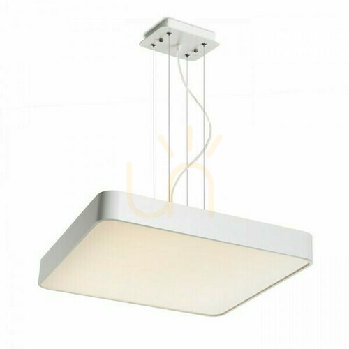 Kontrola Mensa Sq 48 Závěsné svítidlo bílé 230 V Led 56 W 3000 K
