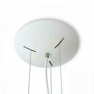 Moneta Dimm závěsná lampa bílá 230 V Led 36 W 3000 K small 4