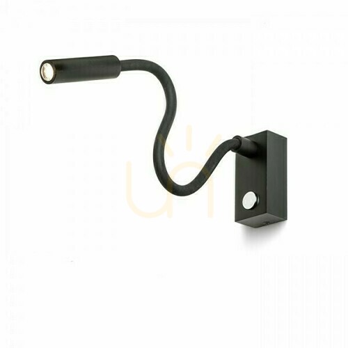 Kontrola Nástěnné svítidlo Aim On Flexible Arm Black 230 V Led 3 W 45° 3000 K