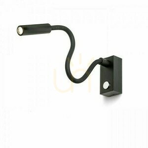 Nástěnné svítidlo Aim On Flexible Arm Black 230 V Led 3 W 45° 3000 K small 0