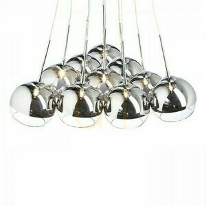 Závěsné svítidlo Astral Chromované sklo/Transparentní sklo 230 V/12 V G4 10x20 W. small 0