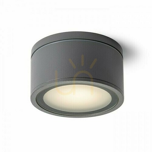 Kontrola Venkovní plafony Merido stropní antracit 230 V Gx53 11 W Ip54
