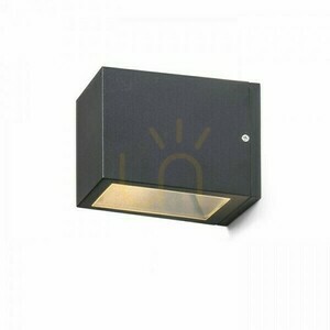 Nástěnné svítidlo Cabox Ii antracit 230 V E27 70 W Ip54 small 0