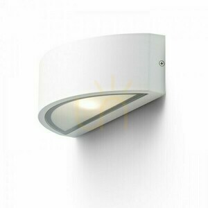 Venkovní nástěnné svítidlo Lesa White 230 V E27 26 W Ip54 small 0